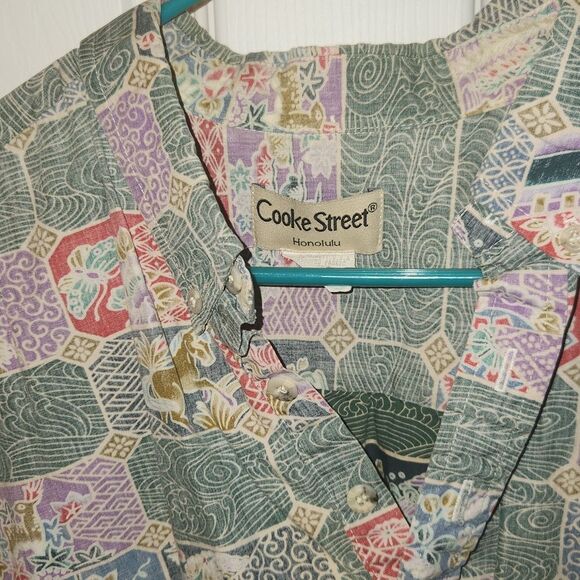 Cooke Street Hawaiian Aloha Shirt 2XL - Picture 3 of 3